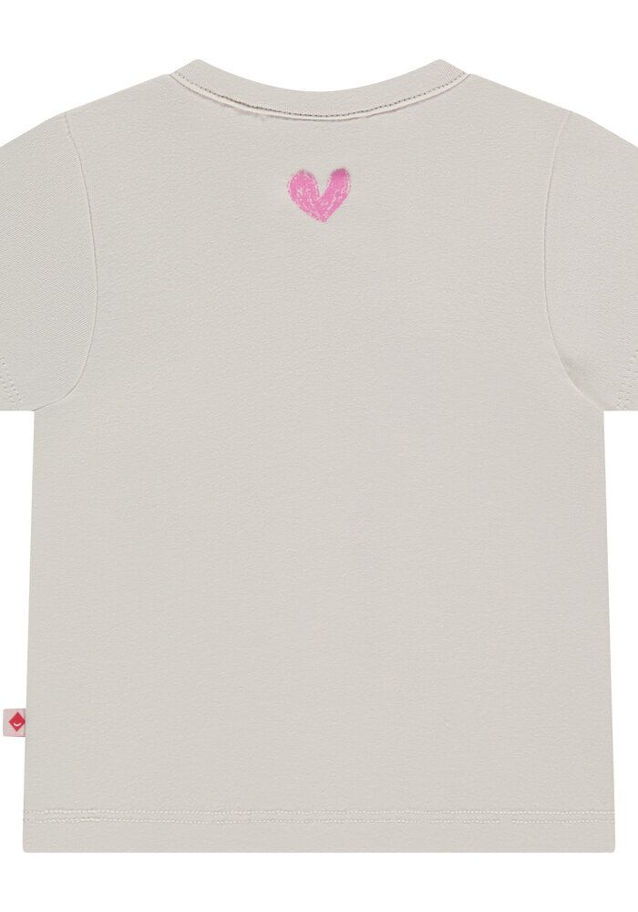 Babyface baby girls t-shirt short sleeve Ivory II