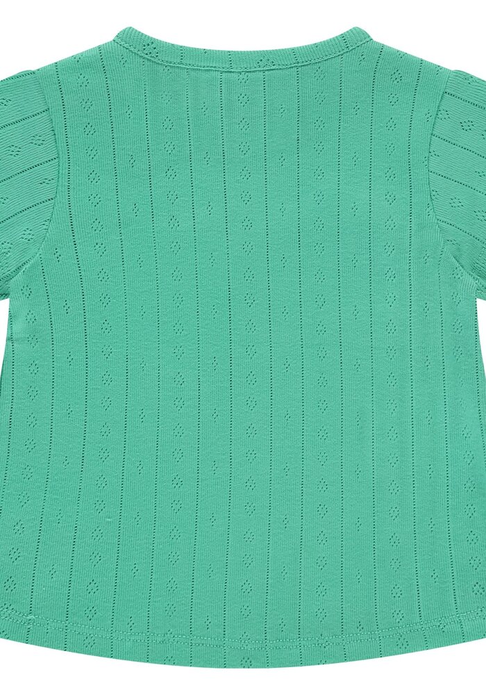 Babyface baby girls t-shirt short sleeve Seafoam