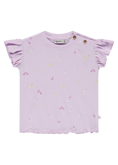 Babyface Babyface baby girls t-shirt short sleeve Lavender
