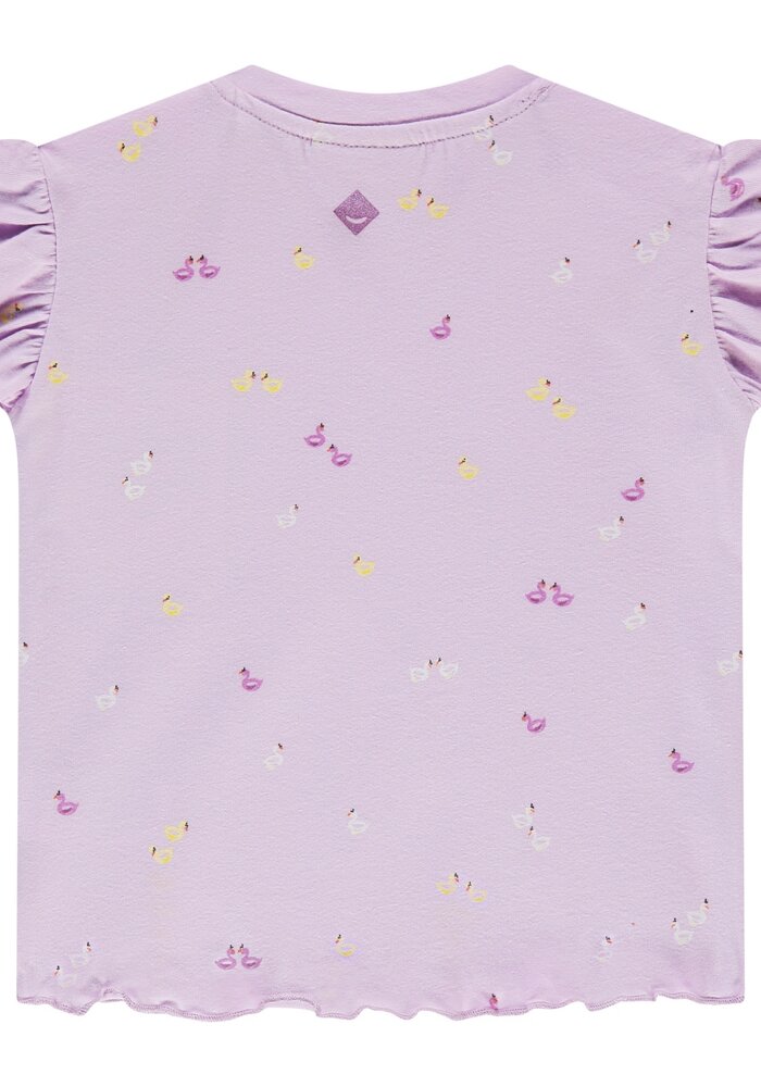 Babyface baby girls t-shirt short sleeve Lavender