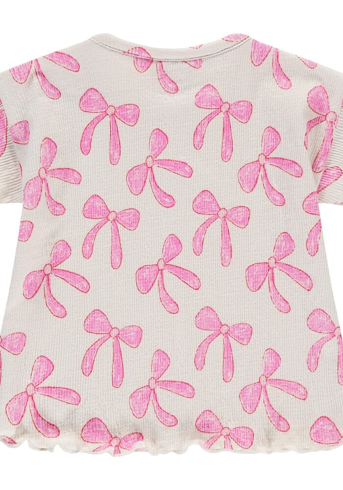 Babyface baby girls t-shirt short sleeve Ivory III