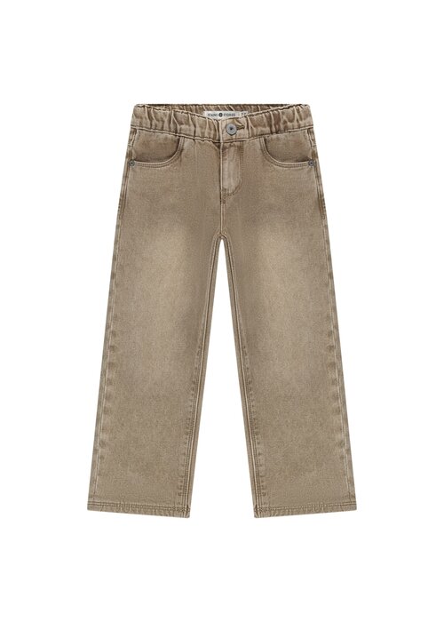 STAINS AND STORIES Stains and Stories boys pants wide fit Sand