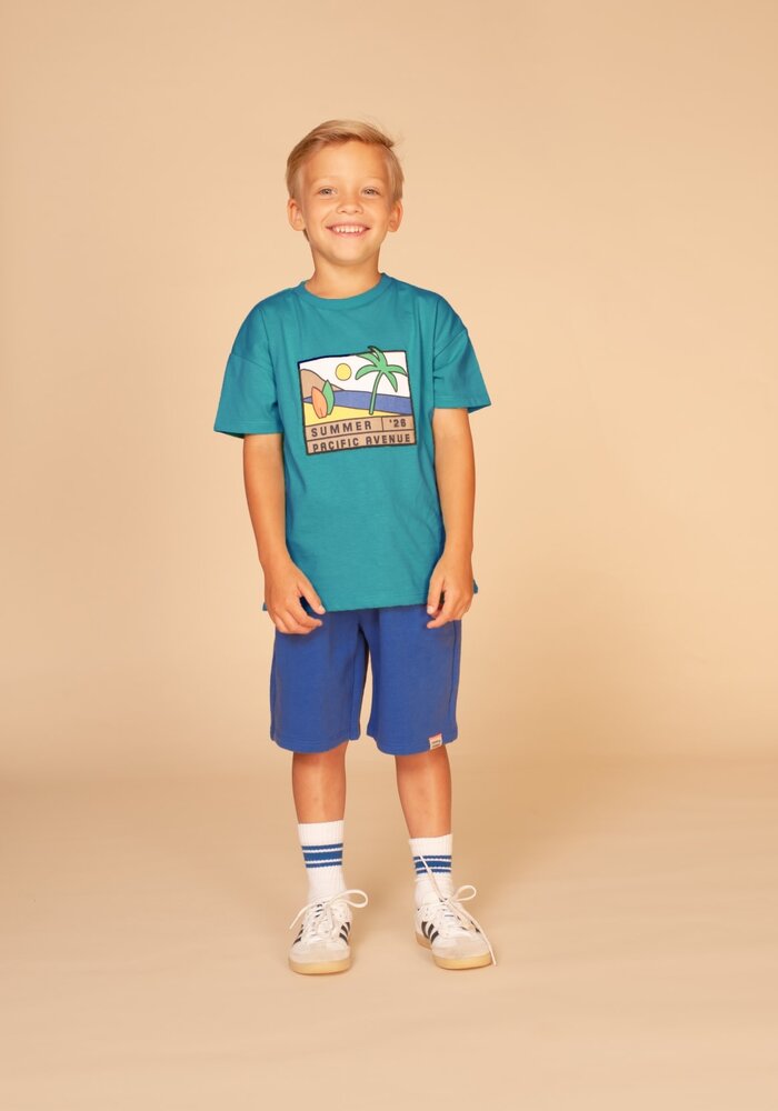 Stains and Stories boys sweatshort Royal