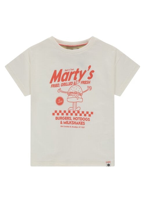 STAINS AND STORIES Stains and Stories boys t-shirt short sleeve Off-White