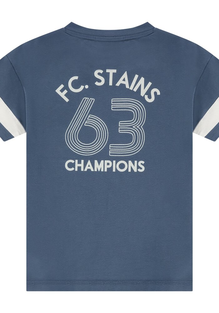 Stains and Stories boys t-shirt short sleeve wide fit Water I