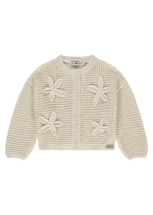 STAINS AND STORIES Stains and Stories girls cardigan Ivory