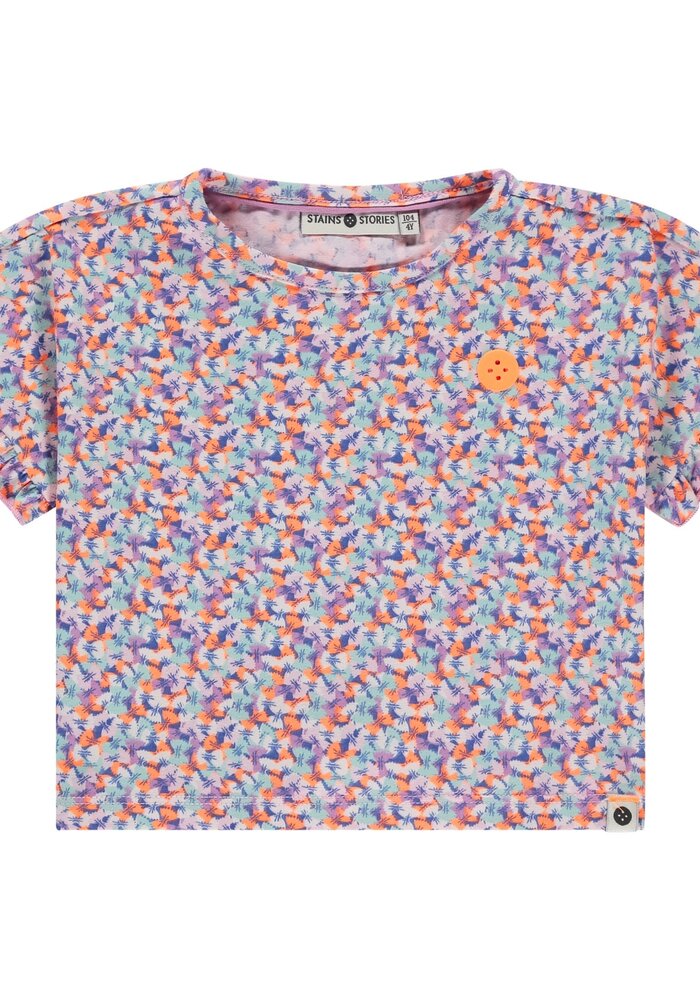 Stains and Stories girls t-shirt short sleeve Blush