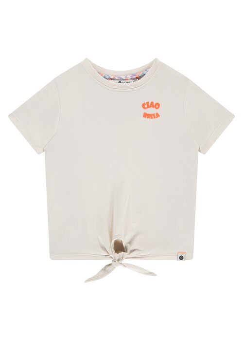 STAINS AND STORIES Stains and Stories girls t-shirt short sleeve Ivory