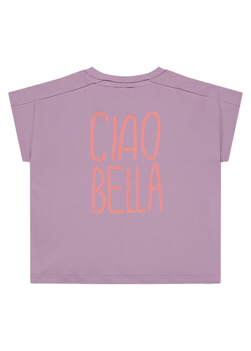 STAINS AND STORIES Stains and Stories girls t-shirt short sleeve Lilac
