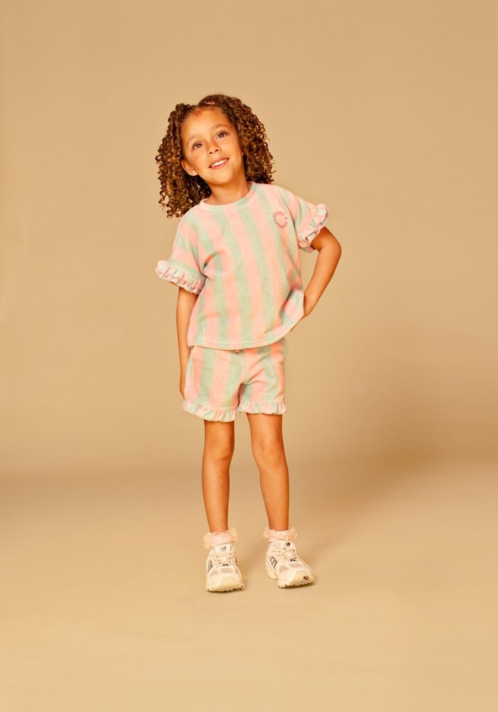 Stains and Stories girls t-shirt short sleeve Mint