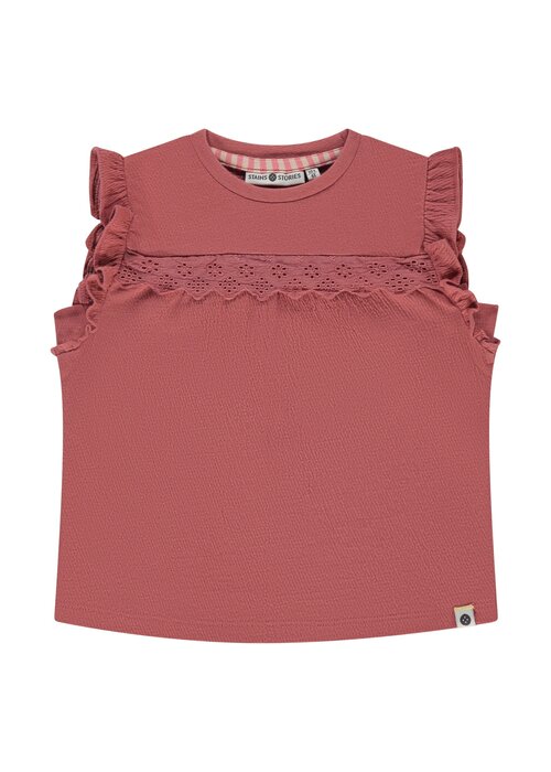 STAINS AND STORIES Stains and Stories girls t-shirt short sleeve Ruby