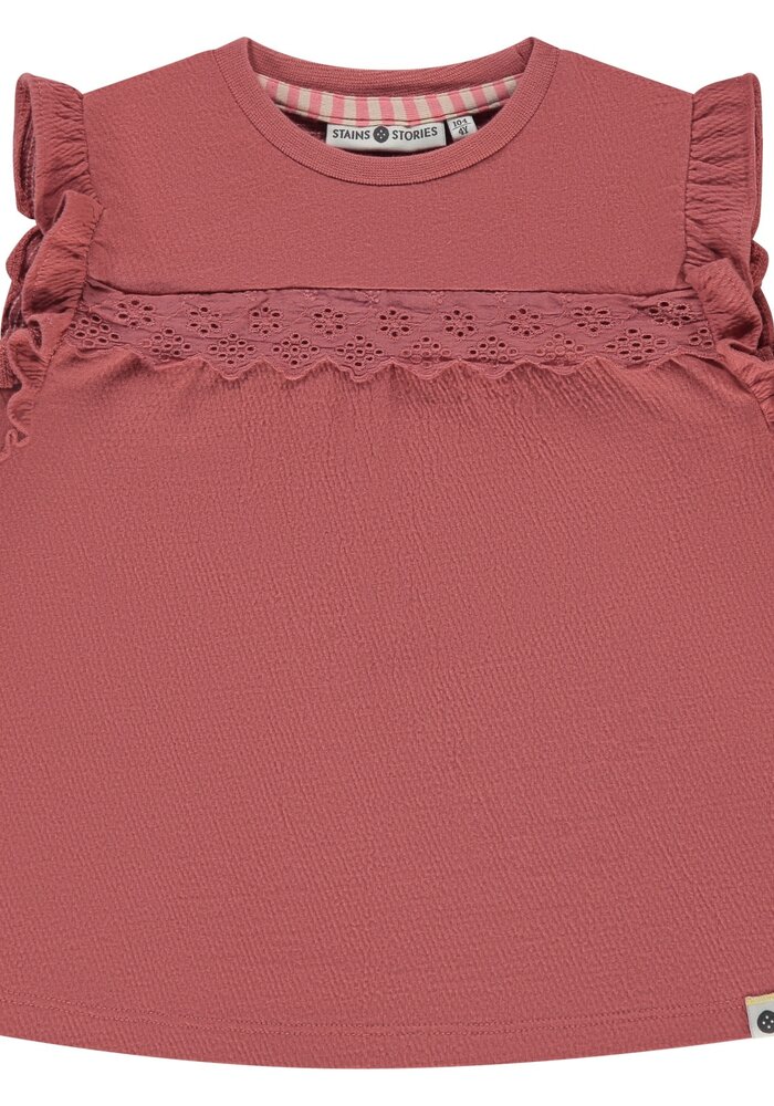 Stains and Stories girls t-shirt short sleeve Ruby