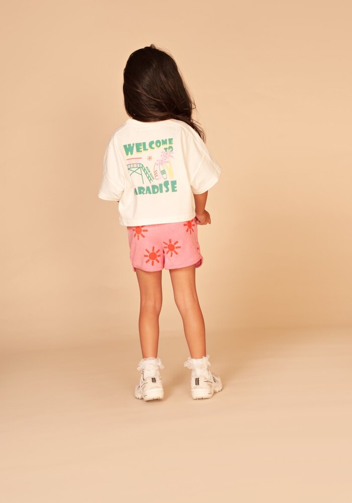 Stains and Stories girls t-shirt short sleeve White