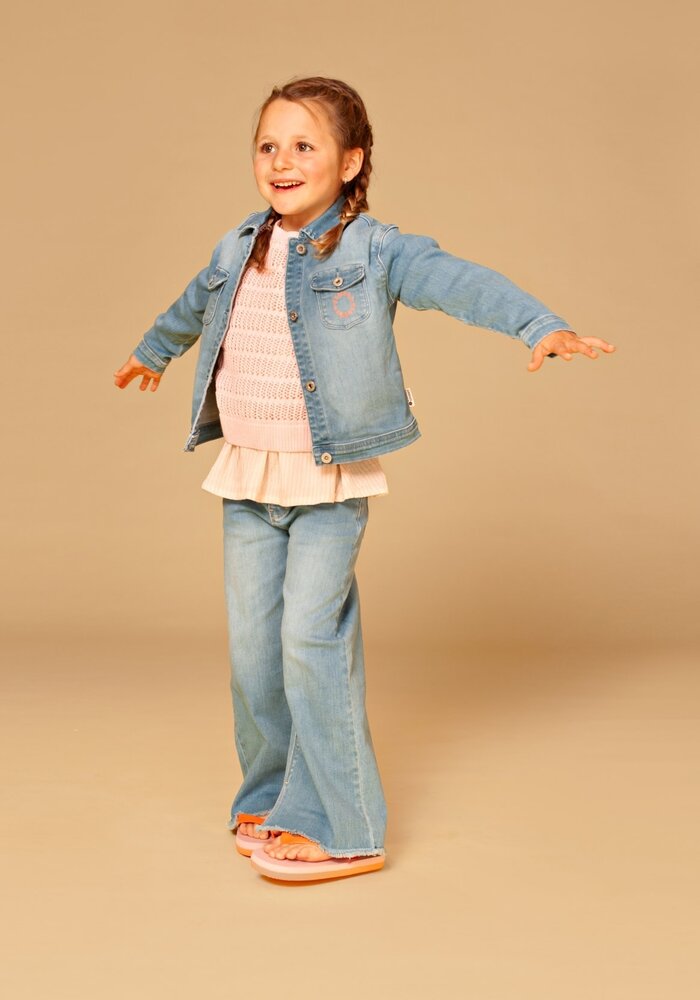 Stains and Stories girls t-shirt sleeveless Blush