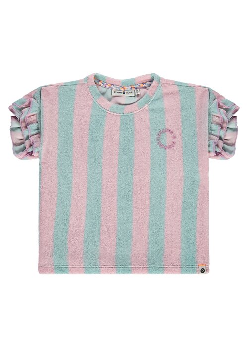 STAINS AND STORIES Stains and Stories girls t-shirt short sleeve Mint