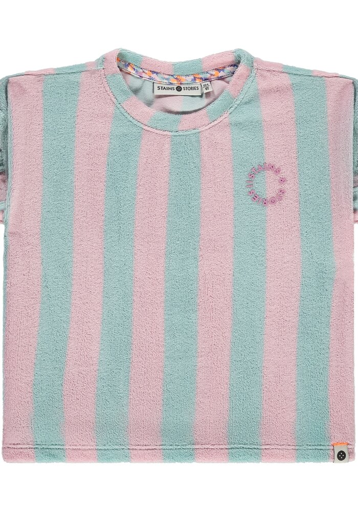 Stains and Stories girls t-shirt short sleeve Mint