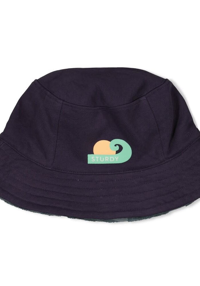 Sturdy Vissershoedje omkeerbaar - Lagoon Legends Petrol