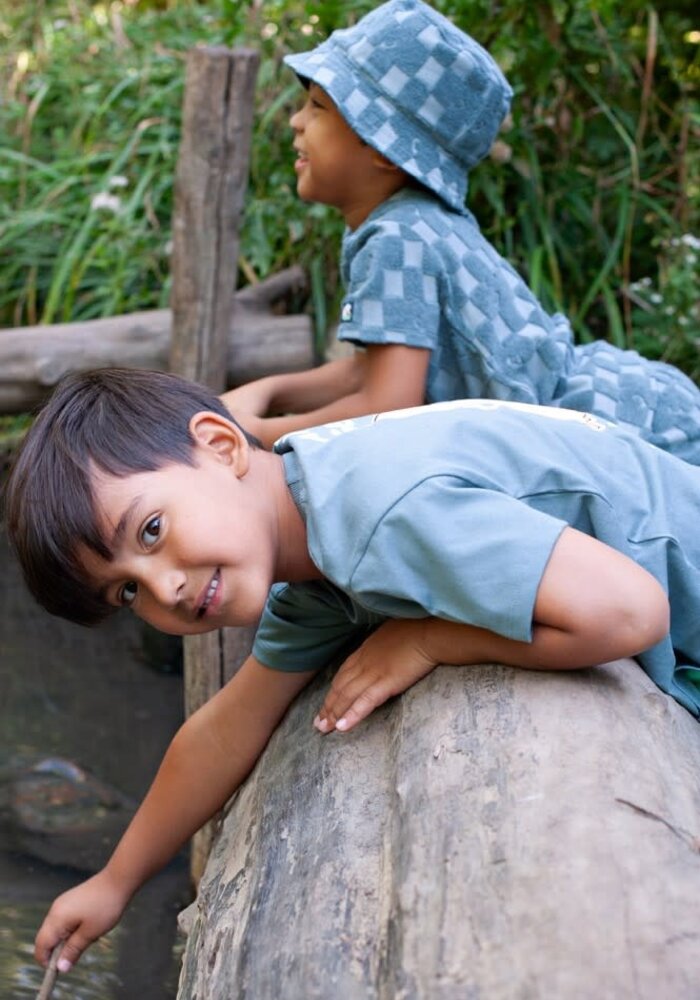 Sturdy Vissershoedje omkeerbaar - Lagoon Legends Petrol