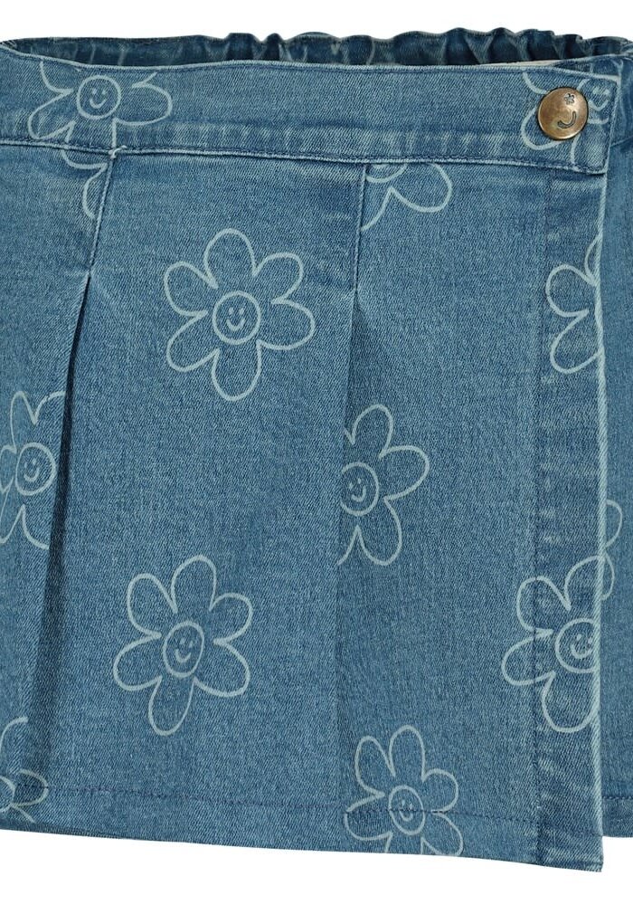 Jubel Denim skort - Rolling into Spring L.blauw denim