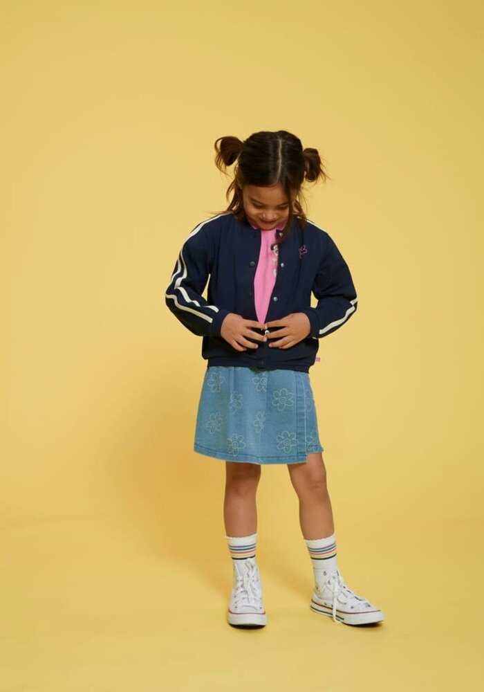 Jubel Denim skort - Rolling into Spring L.blauw denim