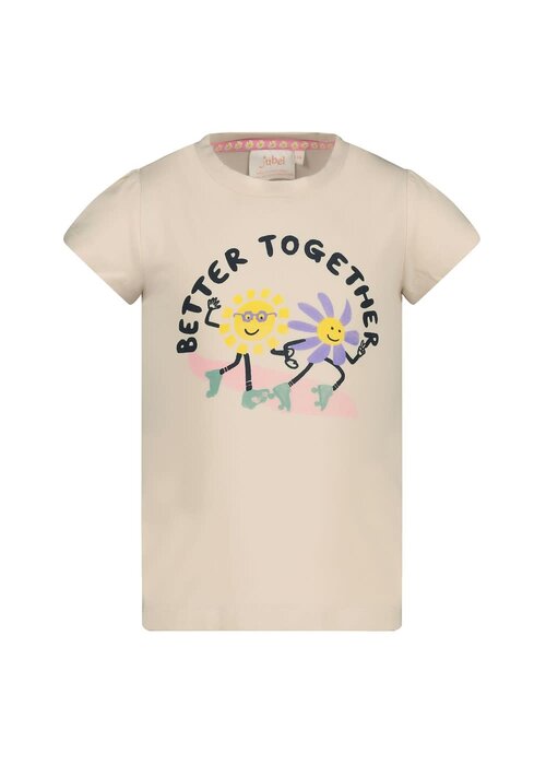 Jubel Jubel T-shirt - Rolling into Spring Offwhite