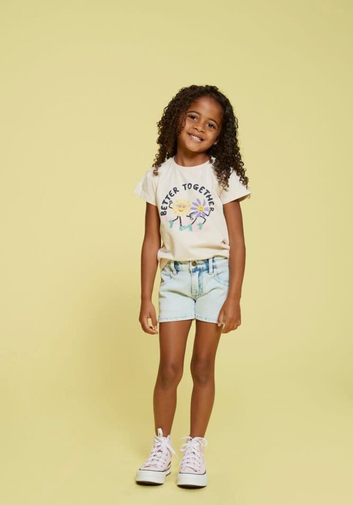 Jubel T-shirt - Rolling into Spring Offwhite