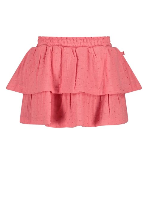 Jubel Jubel Rok mousseline - Salsa Sunset Roze