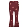 Jubel Flared broek AOP - Salsa Sunset Bordeaux