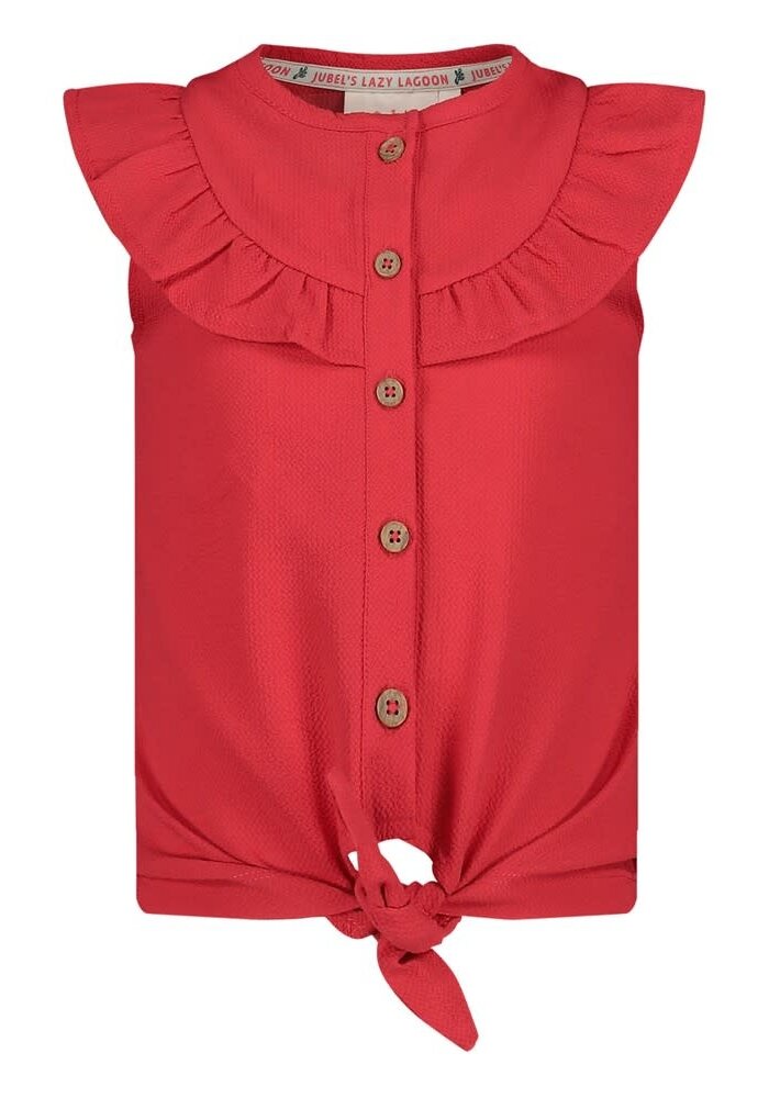 Jubel Blouse - Lazy Lagoon Fuchsia