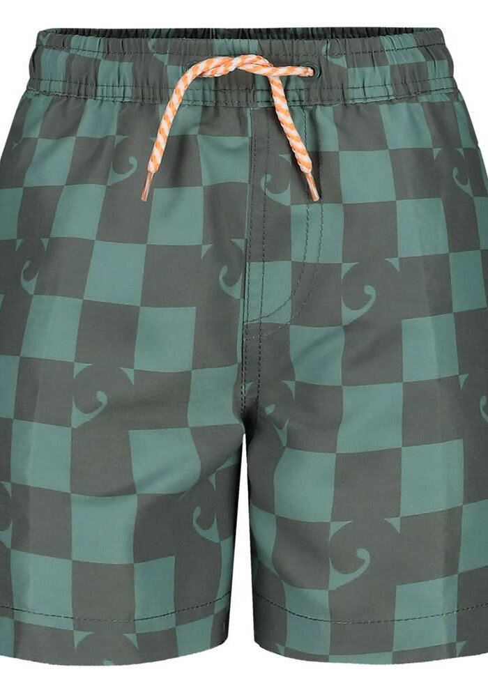 Sturdy Zwemshort ruit - Lagoon Legends Petrol