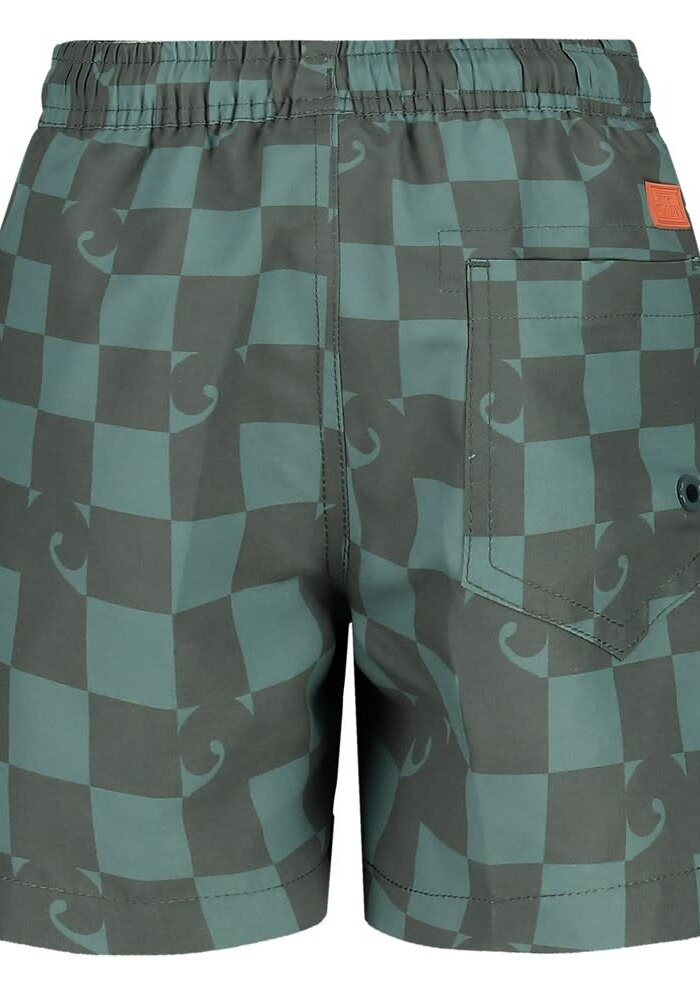 Sturdy Zwemshort ruit - Lagoon Legends Petrol