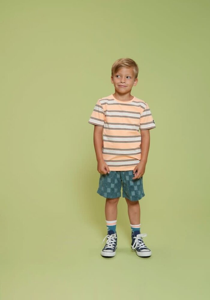 Sturdy Short ruit badstof - Lagoon Legends Petrol