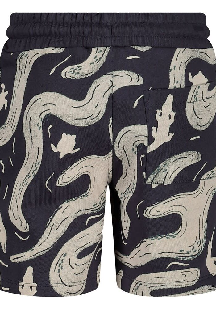 Sturdy Short AOP - Lagoon Legends Indigo