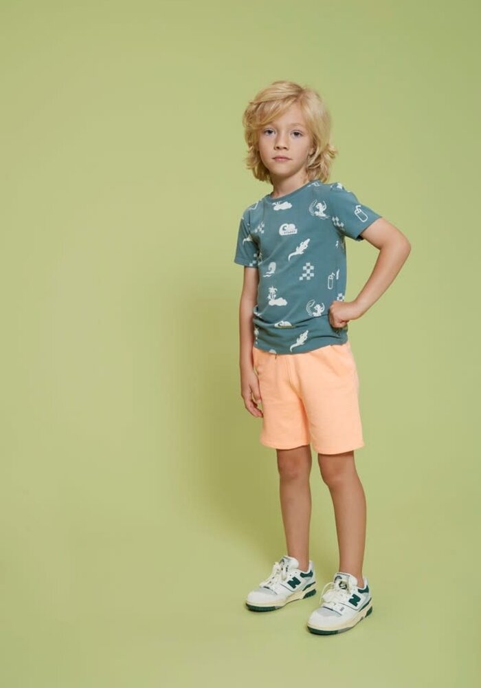 Sturdy T-shirt AOP - Lagoon Legends Petrol