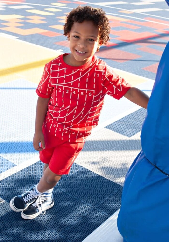 Sturdy Short - Run the Day Rood