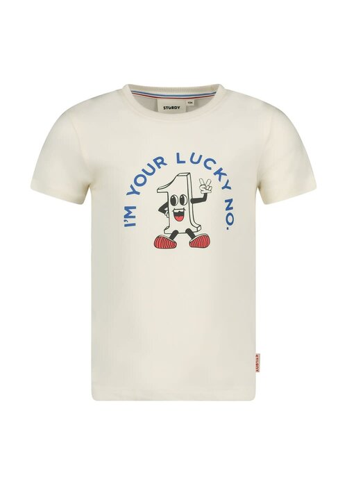 Sturdy Sturdy T-shirt - Run the Day Offwhite