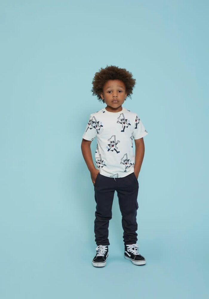 Sturdy T-shirt AOP - Run the Day Offwhite