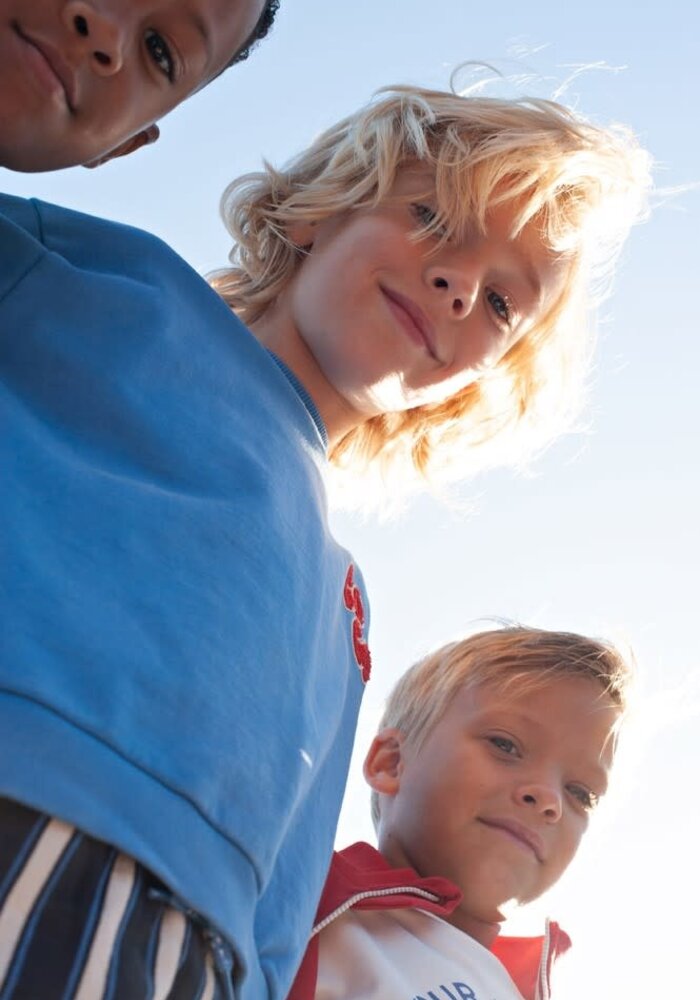 Sturdy Sweater oversized - Run the Day Blauw