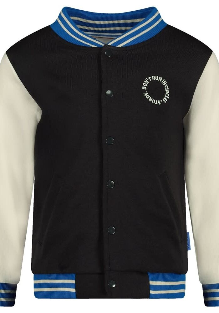 Sturdy Sweatvest - Run the Day Antraciet