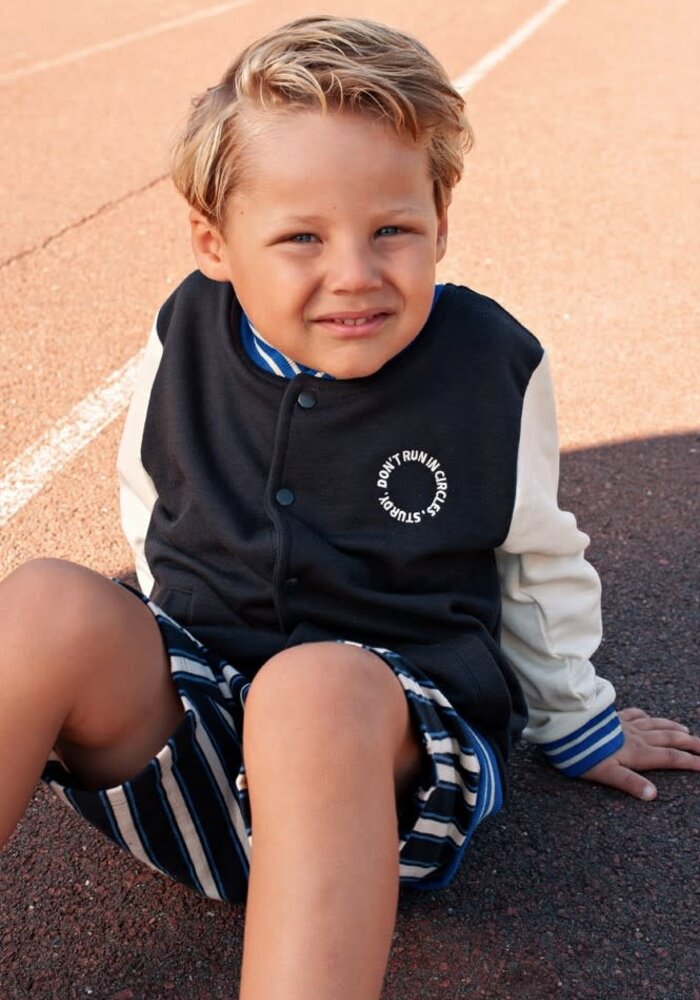 Sturdy Sweatvest - Run the Day Antraciet