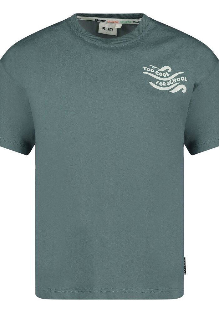 Sturdy T-shirt oversized - Lagoon Legends Petrol