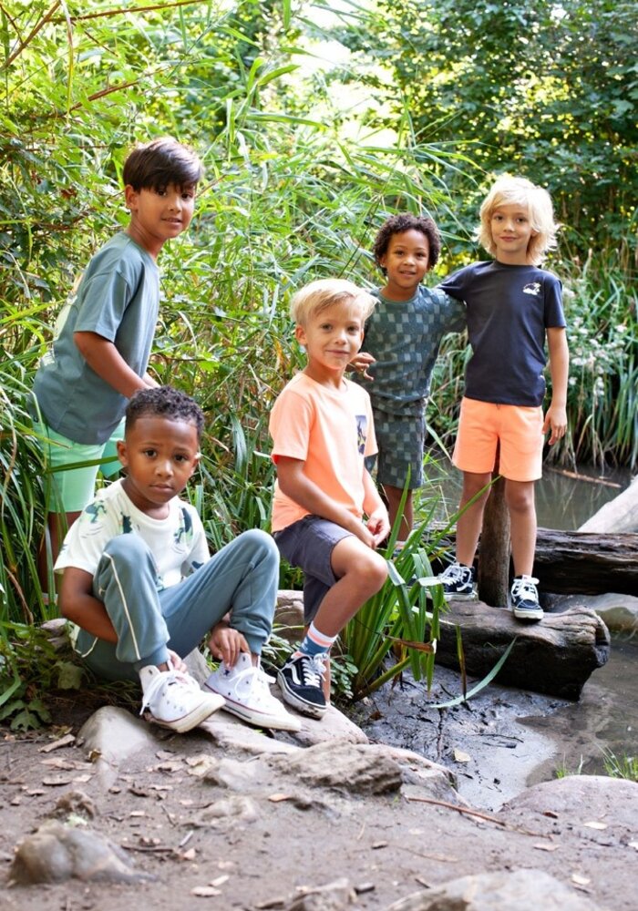 Sturdy T-shirt oversized - Lagoon Legends Petrol