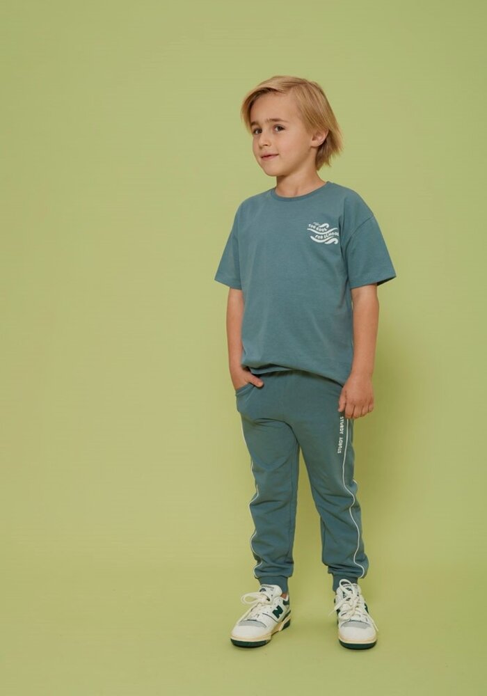 Sturdy T-shirt oversized - Lagoon Legends Petrol