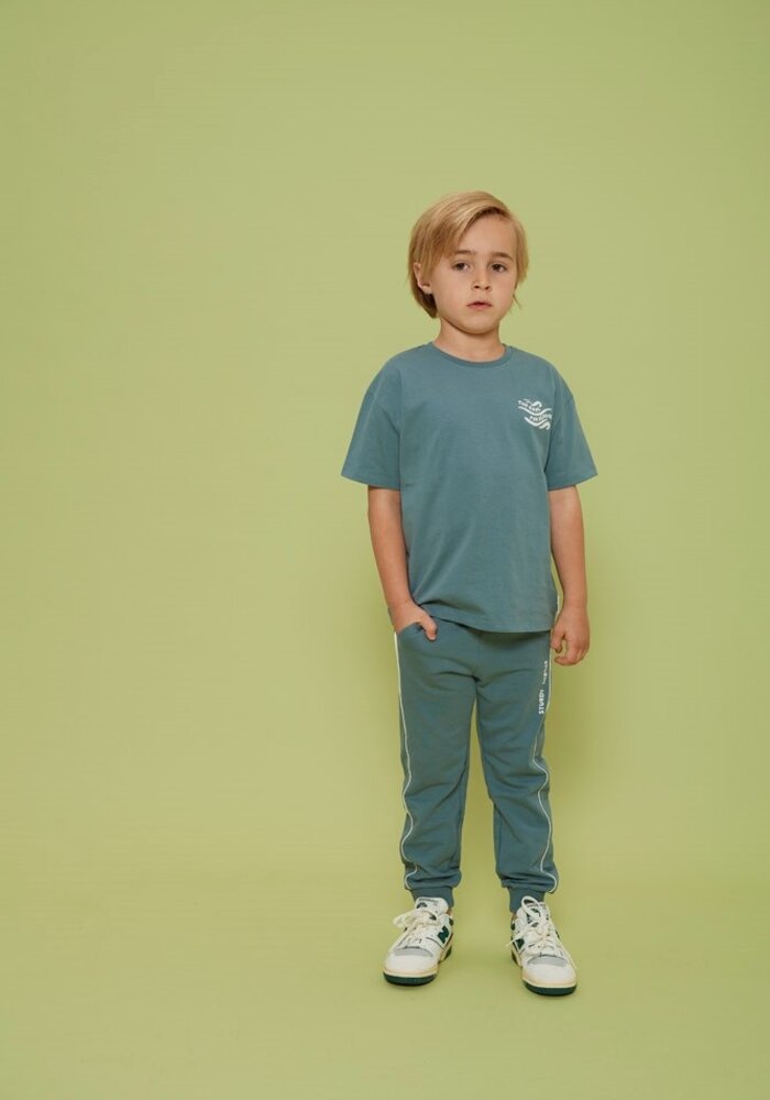 Sturdy T-shirt oversized - Lagoon Legends Petrol