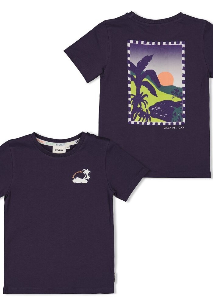 Sturdy T-shirt - Lagoon Legends Indigo