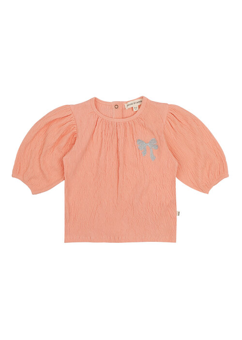 House of Jamie House of Jamie Balloon Tee Bellini Rose (Crinkle Cotton)