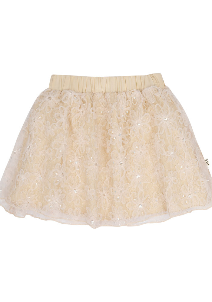 House of Jamie Dreamy Skirt Daisy Ivory (Tulle Mesh)