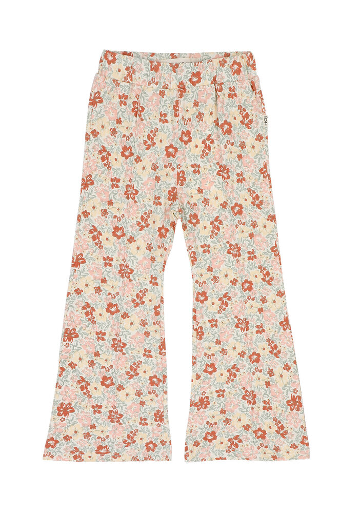 House of Jamie Flared Pants Flowerbomb