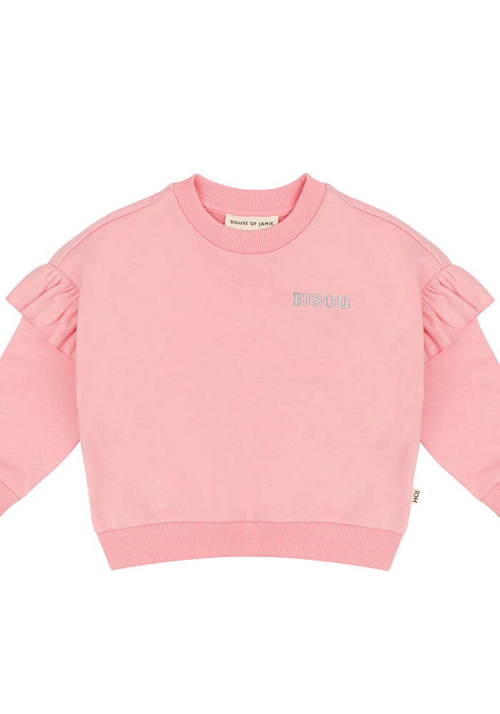 House of Jamie Frill Sweatshirt Poppy Peony (Sweat)