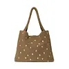 Studio Noos Brown Teddy Hearts Mom Bag